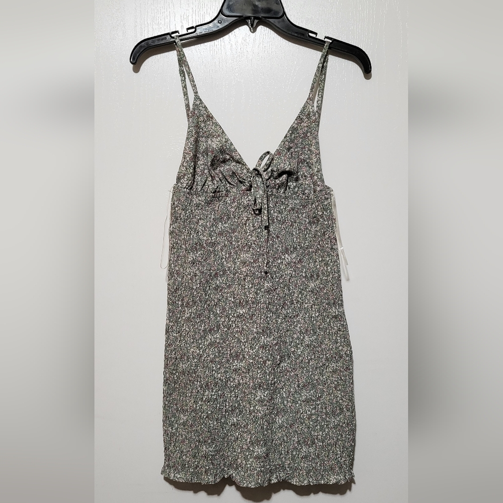 Floral Sleeveless Mini Dress
